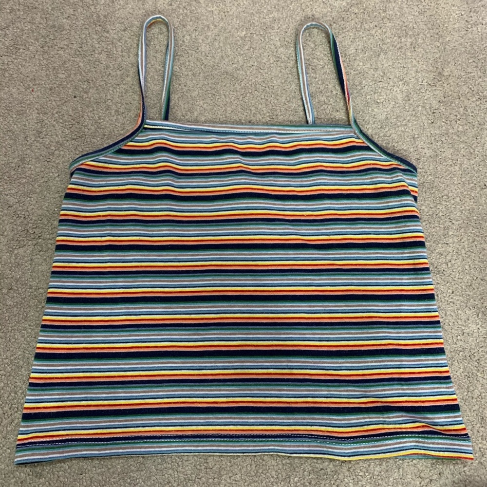 Rainbow PacSun tank top